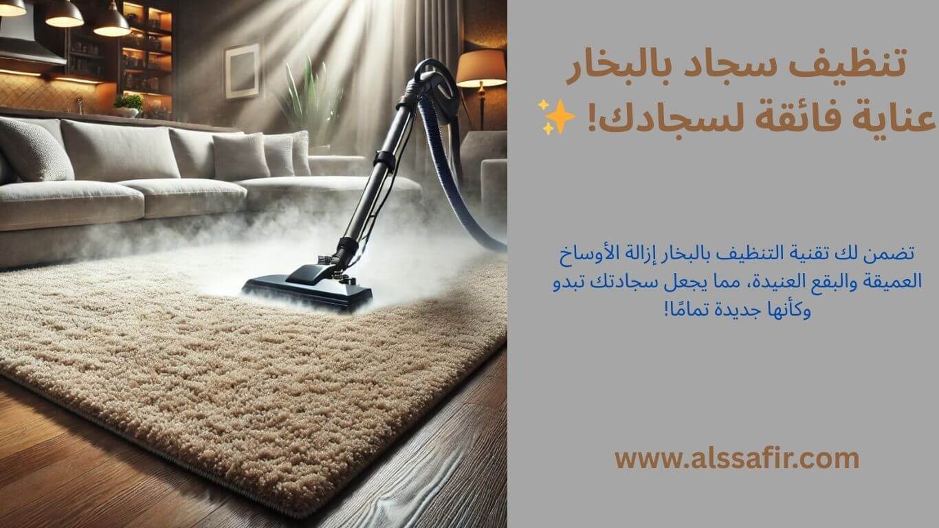 شركة تنظيف سجاد بالبخار بالرياض
